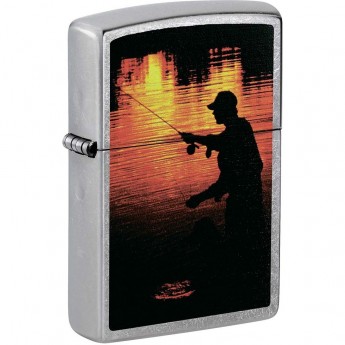 Зажигалка ZIPPO 207 FISHERMAN Зажигалка ZIPPO 207 FISHERMAN