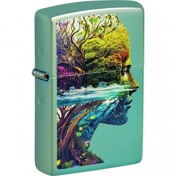 Зажигалка ZIPPO ONE WITH NATURE DESIGN 46233