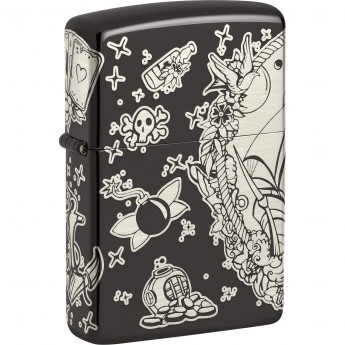 Зажигалка ZIPPO PIRATES TREASURE 48398 Зажигалка ZIPPO PIRATES TREASURE 48398